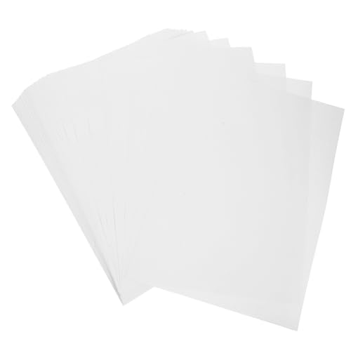 Lurrose 1 Satz Bedrucktes Papier Glossy Paper Paketpapier Handwerkspapier Einschlagpapier Durckerpapier Computerpapier Papierhandwerk Papier Für Drucker Druckerpapiere Weiß 50 Blatt von Lurrose