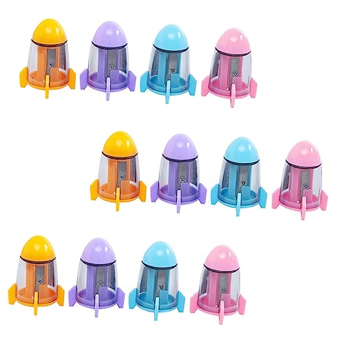 Lurrose 1 Satz Bleistiftspitzer Tragbarer Kinderspitzer Farbe Für Cartoon-bleistift Mini- Kinder Bleistifte Für Kinder Werkzeuge Für Kinder Kinderwerkzeuge Metall 12st von Lurrose