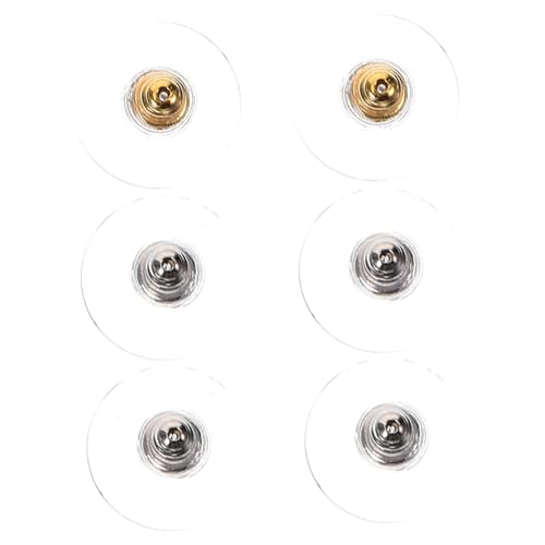 Lurrose 1 Satz Ohrstecker Einfädler Aus S925Er Silber Ohrring Stempel Ohrring Verschlüsse Stützset Stecker Creolen Ohrring Heber Für Hängende Ohren Lärmhaken Anstecknadeln 3Paare von Lurrose