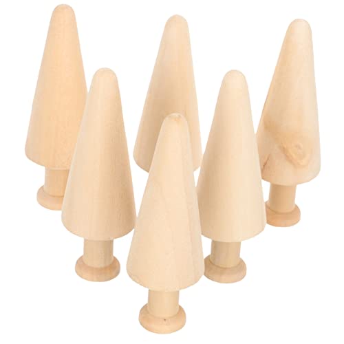 Lurrose 1 Satz Ostern Aus Holz Geldgeschenke Ostern Ostegeschenke Geldgeschenke Verpacken Ostern Miniaturen Leere Untersetzer Zum Basteln Diy Zubehör Mini Diy Holzbäume Hölzern 6st von Lurrose