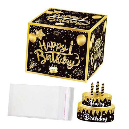 Lurrose 1 Satz Papier Geburtstags Geld Geschenkboxen Zum Herausziehen Des Geld Auszugs Sets von Lurrose