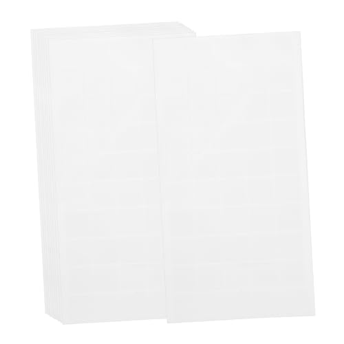 Lurrose 1 Satz Transparente Klebepunkte Weißes Klebeband Doppelseitiges Klebeband Für Die Wand Klebstoffentferner Unterlage Doppelseitiges Klebeband Strapazierfähig Teppichband Acryl 100st von Lurrose