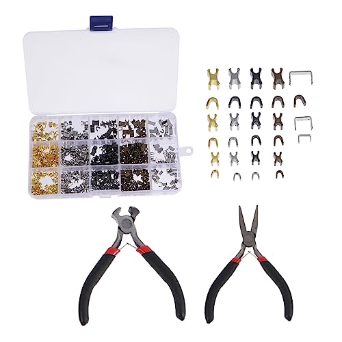 Lurrose 1 Set Reißverschluss Stopper Set Reißverschluss Zubehör Bekleidungs Reparatur Set Reißverschluss Reparatur Set Kleidung Reißverschluss Zubehör Reißverschluss Einsteckstift von Lurrose