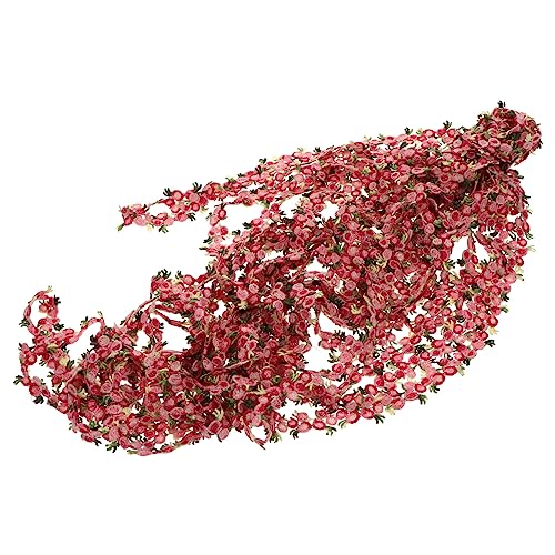 Lurrose 1 Stück 15 Zubehör Kleid Blumen Spitzenbesatz Nähen Basteln Spitze Stickerei Spitzenbesatz Stoff Nähen Spitze DIY Basteln Spitzenband DIY Nähen Basteln von Lurrose