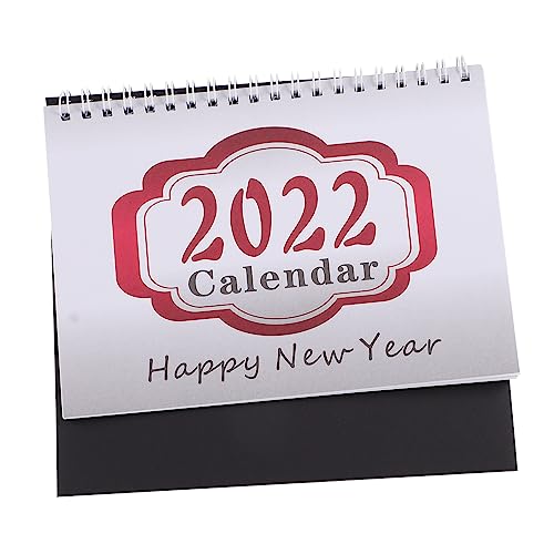 Lurrose 1 Stück 2022 2022 Englischer Tischkalender Tisch Staffelei Wandkalender Monatskalender Adventskalender Für Staffeleien Liste Adventskalender Desktop Kalender Kalenderpapier von Lurrose