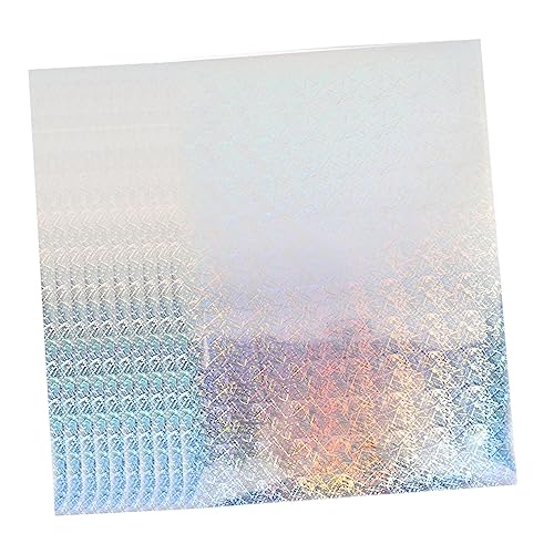 Lurrose 10 Blätter farbiges Papier druckbar weißes Baupapier weißes Papier holografisches Papier Pastell druckerpapier aufkleberpapier Bilddruckpapier buntes Papier das Haustier Colorful von Lurrose