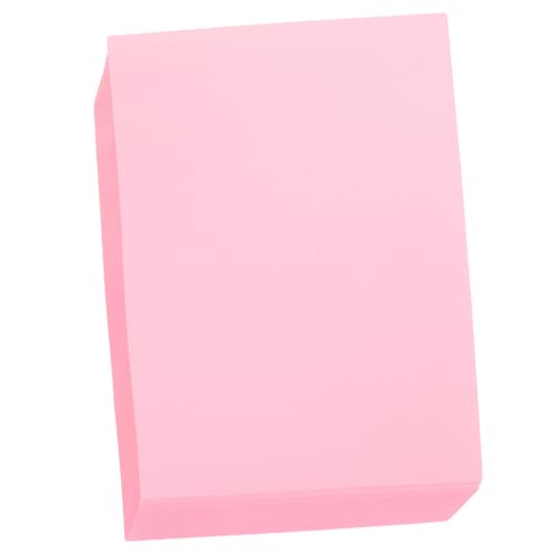 Lurrose 100 Blatt Farbiges A4-papier A4 Druckerpapier Papier Für Drucker Konstruktionspapier Farbiges Papier Baupapier Verschiedene Farben Bedrucken Von Papiermaterialien Druckpapiere Rosa von Lurrose