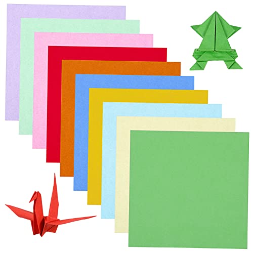 Lurrose 100 Blatt Farbiges Papier Riese Farbiges Kopierpapier Farbiges Konstruktionspapier Bastelpapier Selbstgemachtes Papier Farbpapiere Bastelpapier Pastellpapier Posterpapier von Lurrose