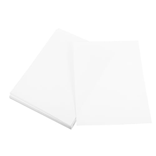 Lurrose 100 Blatt Selbstklebendes Druckpapier Hersteller Von Adressetiketten Versandetiketten Für Pakete Versandklebeband Selbstklebendes Etikett Verpackungs Band Aufkleber Weiß von Lurrose