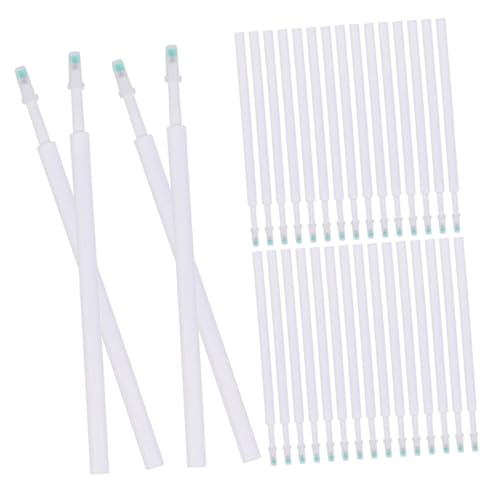 Lurrose 100 Stück Gel Stift Nachfüllung Kugelschreiber Schreibwaren Desktop büromaterial schreibutensilien Schreibmine deko Ersatz für Stiftminen praktische Stiftfüllungen Plastik Weiß Lurrose 100 Stück Gel Stift Nachfüllung Kugelschreiber Schreibwaren Desktop büromaterial schreibutensilien Schreibmine deko Ersatz für Stiftminen praktische Stiftfüllungen Plastik Weiß von Lurrose