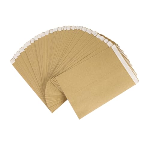 Lurrose 100St Kraft-Umschlag Multifunktions-Aktentasche praktische Aktentasche A4 Umschläge briefumschläge geldumschläge praktische Dokumententasche Dokumentenzubehör Kraftpapier Khaki von Lurrose