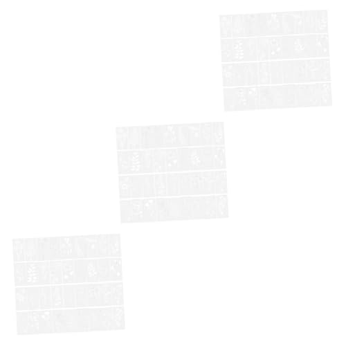 Lurrose 108 Stück Tier Zeichenvorlagen Praktische Pflanzen Schablonen Kleine Pflanzen Schablonen Tragbare Pflanzen Vorlagen Malzubehör Kompakte Schablonen Malzubehör Tägliche von Lurrose