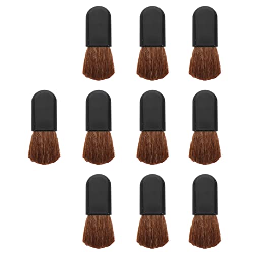 Lurrose 10St Mini-Bürste Pinsel für schulzubehör Painting Brush Praktische Pinsel ölpinsel Anzüge für Malpinsel für den Haushalt Wandaccessoire Wandgemälde-Versorgung Holz von Lurrose