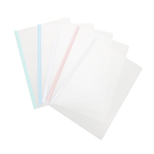 Lurrose 10St a4 Ordner A4 Papierordner Schließfachregale Zufälliger Farbordner Dokumentenmappen A4-Ordner aufbewahrungsdose storage boxes briefumschläge A4-Papierhalter Dateiordner Plastik von Lurrose