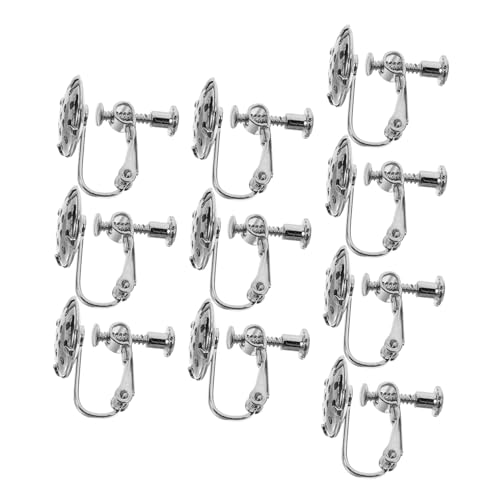 Lurrose 10st Duschkopf-ohrringe Schmuckzubehör Diy-zubehör Für Ohrringe Set Zur Herstellung Von Tropfenohrringen Ohrringe Selbst Basteln Ohrhaken Selber Machen Ohrschmuck Silver Metall von Lurrose