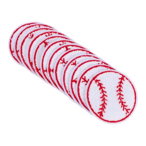 Lurrose 12 Stück Baseball -stoffetiketten Kleidung Accessoires Zarte Hutflecken Flicken Aufnähen Kompakte Kleiderflicken Baseball Patches Zum Aufbügeln Handtuchstickerei Lurrose 12 Stück Baseball -stoffetiketten Kleidung Accessoires Zarte Hutflecken Flicken Aufnähen Kompakte Kleiderflicken Baseball Patches Zum Aufbügeln Handtuchstickerei von Lurrose