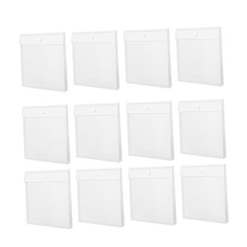 Lurrose 12 Stück Plastikumschläge für Dokumente Poly-Projektordner Kunststoffmappen für Dokumente Taschen zur Aufbewahrung von Briefmarken Fotospeicherordner Transparent Lurrose 12 Stück Plastikumschläge für Dokumente Poly-Projektordner Kunststoffmappen für Dokumente Taschen zur Aufbewahrung von Briefmarken Fotospeicherordner Transparent von Lurrose