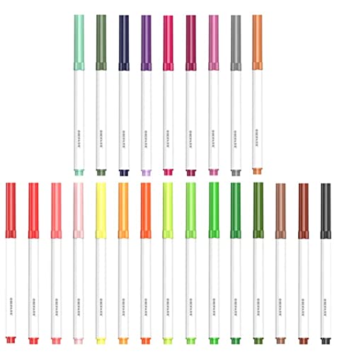 Lurrose 120 Stk abwaschbarer Pinsel Marker für Fensterfarbe waschbarer farbiger Marker Kinderanzug Malmarker Wasserfarben Stifte Malstifte für Kinder Malutensilien Mehrfarbenstift Plastik von Lurrose