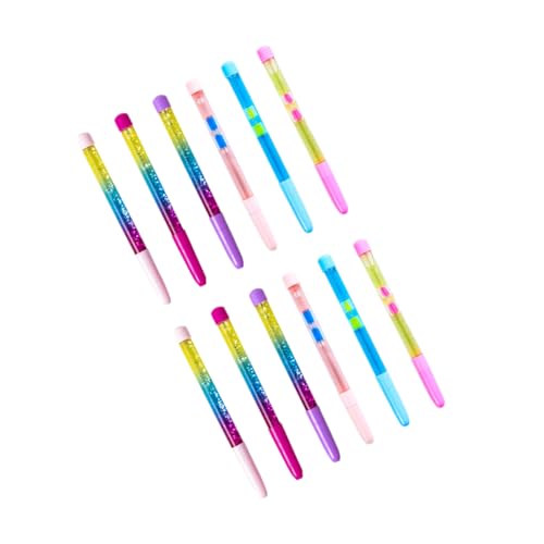 Lurrose 12St Stift unterschreiben Reibungsstift Tintenstifte Zappelstift Stifte Tinte gel schreibstifte gel ink pen gel pen kugelschreiber Gelstifte Mädchen schreibt Stift Plastik von Lurrose