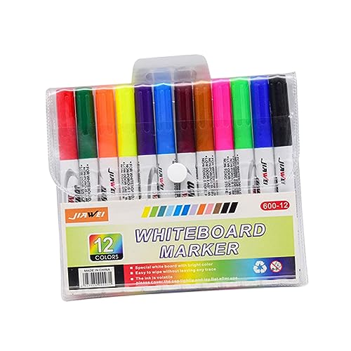 Lurrose 12st Wasser Schwimmender Stift Whiteboard-radierer Whiteboard-stifte Whiteboard-marker Whiteboards Für Marker Trocken Abwischen Magnetisches Whiteboard Schreibwaren Plastik von Lurrose