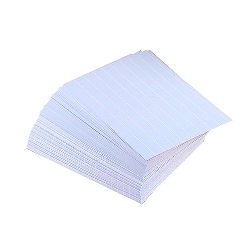 Lurrose 150 Stk Karteikarte schreiben leere Notizkarten Karteikarten Babykarten Handel Punkt Post Liner Brief aufzeichnen memo karten index cards Memo-Karten Indexkarten Lernkarten Papier von Lurrose