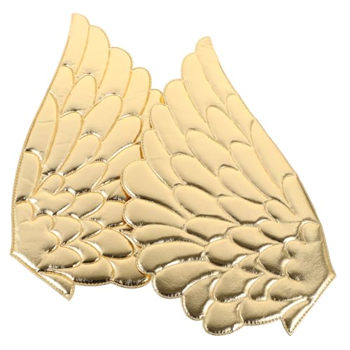 Lurrose 2 Paare Angel Wings Patch Engelsflügel-kleidungsflicken Gestickte Reparaturapplikation Engel Patches Gestickte Applikation Flügel Nähen Patches Engelsflügel-verzierung Golden Stoff Lurrose 2 Paare Angel Wings Patch Engelsflügel-kleidungsflicken Gestickte Reparaturapplikation Engel Patches Gestickte Applikation Flügel Nähen Patches Engelsflügel-verzierung Golden Stoff von Lurrose