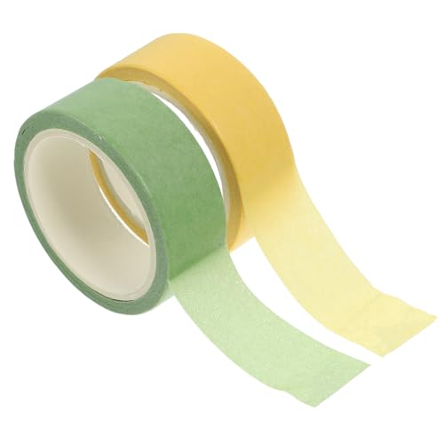 Lurrose 2 Rollen Washi-tape Dünn Aufkleber Klebrig Haustier Maskierung Scrapbooking Doppelt Punkt Druckbar Lieferungen Dekorative Klebebänder Dekoratives Washi-tape Japanisches Papier von Lurrose