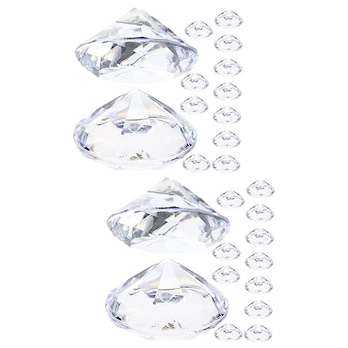 Lurrose 2 Sätze Diamond Position Kartenhalter Staffelei Stehen Platzkarten-clips Hochzeitsdeko Visitenkarten Halterung Platz Stellen Bildhalter Für Tische Acryl Transparent 12 Stück * 2 von Lurrose