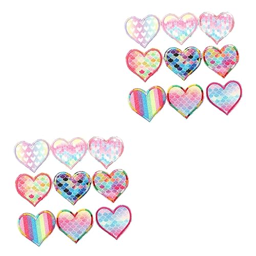 Lurrose 2 Sätze Herz Bestickter Stoffaufnäher Pailletten Applikation Patches Für Kleidung Name Patch Stickset Danke Nähen Benutzerdefinierter Patch Pailletten Applikation 9 Stücke * 2 Lurrose 2 Sätze Herz Bestickter Stoffaufnäher Pailletten Applikation Patches Für Kleidung Name Patch Stickset Danke Nähen Benutzerdefinierter Patch Pailletten Applikation 9 Stücke * 2 von Lurrose