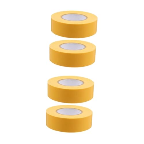 Lurrose 2 Sätze Kein Klebeband Etikettenband Dünnes Markierungsband Nützliches Markierungsband Werkzeug Markieren Nicht Klebendes Klebeband Absperrband Farbiges Band Pvc Yellow 2 Stück * 2 von Lurrose