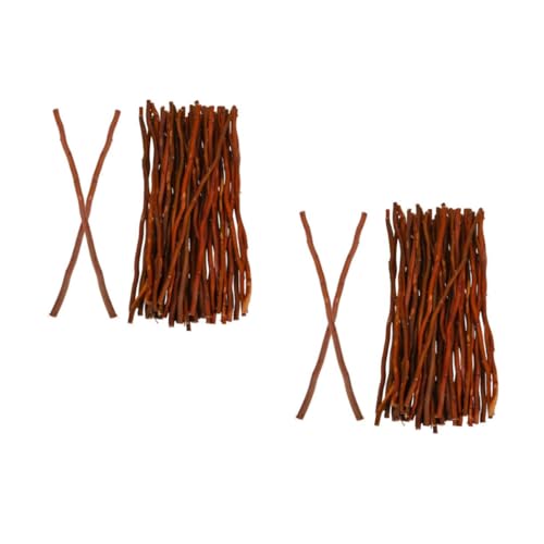 Lurrose 2 Sätze Natürliche Trockene Zweige Dekoration Reed-diffusor-stick Mini-baumstumpf- Natürliche Zweige Zweige Birkenstäbchen Gefälschte Protokolle Stöcke Holz Brown 50 Stück * 2 von Lurrose