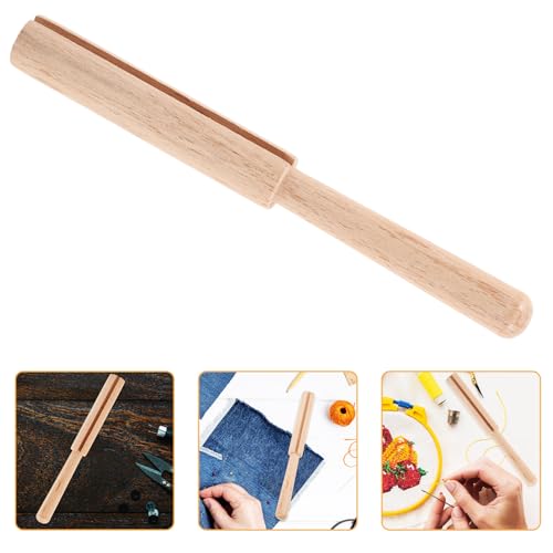 Lurrose 2 Stück Holz Garnschneider Werkzeug Ergonomisches Schnittwerkzeug für Diy Stick und Häkelprojekte Geeignet für Teppichgarn und Verschiedene Fäden Lurrose 2 Stück Holz Garnschneider Werkzeug Ergonomisches Schnittwerkzeug für Diy Stick und Häkelprojekte Geeignet für Teppichgarn und Verschiedene Fäden von Lurrose