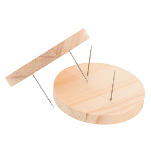 Lurrose 2 Stück Puppenständer Zubehör für Actionfiguren Aktionsfigurhalter Stofftierständer Sockelhalter aus Holz Modellständerbasis Häkelpuppenhalter Edelstahl Beige Lurrose 2 Stück Puppenständer Zubehör für Actionfiguren Aktionsfigurhalter Stofftierständer Sockelhalter aus Holz Modellständerbasis Häkelpuppenhalter Edelstahl Beige von Lurrose