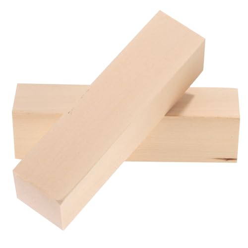 Lurrose 2-teiliges Set Mit Unfertigen Holzschnitzblöcken, Unfertiger Bass, Holzschnitzerei, Weichholzblock-set Für Kinder Und Erwachsene, Holzschnitz-anfänger Lurrose 2-teiliges Set Mit Unfertigen Holzschnitzblöcken, Unfertiger Bass, Holzschnitzerei, Weichholzblock-set Für Kinder Und Erwachsene, Holzschnitz-anfänger von Lurrose