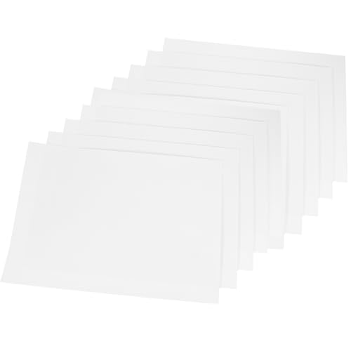 Lurrose 20 Blätter adressetiketten adressenaufkleber einschlagpapier druckerpapier Papieraufkleber große Aufkleber leeres Aufkleberpapier Aufkleber aus Etikettenpapier Schreibpapiere PVC von Lurrose