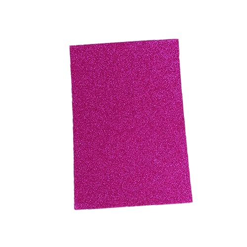 Lurrose 20 Blatt Glitzeraufkleber Dicker Bastelschaum Glitzerpapier Für Schaumhandwerk Schaumstoffquadrate Zum Basteln Schaumschwamm Glänzendes Schwamm-bastelpapier Wand Makramee von Lurrose