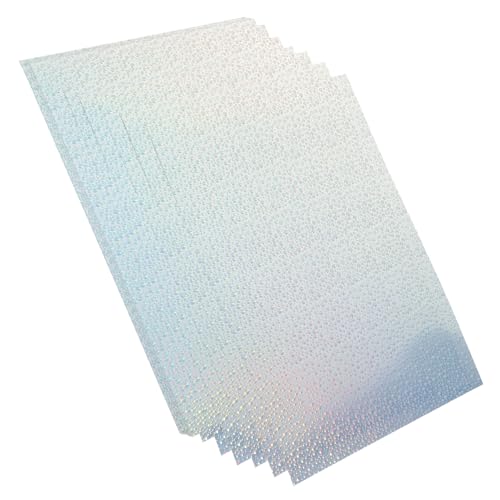 Lurrose 20 Blatt Holografisches Druckpapier Aufkleber Etikettendruckerpapier Aufkleber Druckerpapier Drucketiketten Aufkleber Papier Zum Drucken Aufkleber Etiketten Für Drucker von Lurrose