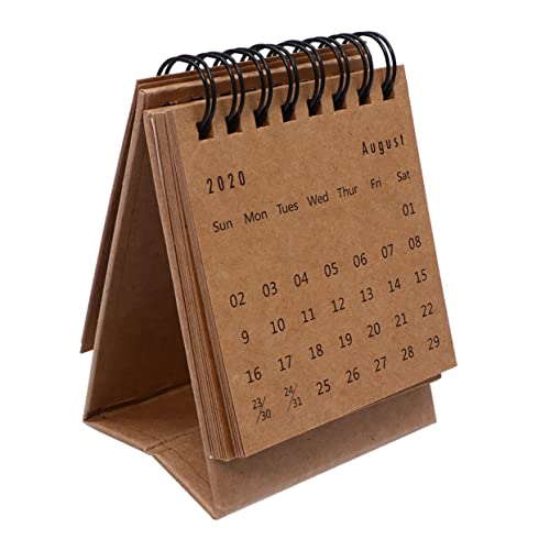 Lurrose 2021 persönlicher kalender tischkalender Dekorativer Kalender minikalender schülerkalender Mini-Kalender Wandkalender Staffelei Kalender Schreibtischnotizen fürs Büro Papier von Lurrose