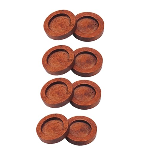 Lurrose 20Stücke Vintage Holz Ohrring Untertassen DIY Blanko Ohrstecker Bezel Funde für Schmuckherstellung Rotbraun Innendurchmesser für Handgefertigte Accessoires Lurrose 20Stücke Vintage Holz Ohrring Untertassen DIY Blanko Ohrstecker Bezel Funde für Schmuckherstellung Rotbraun Innendurchmesser für Handgefertigte Accessoires von Lurrose