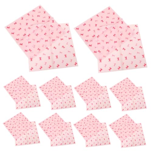 Lurrose 20st Geschenkpapier Packpapier Seidenpapier Verpackungspapier Selber Machen Festival-geschenkverpackung Geschenkpapier Zum Geburtstag Bastelpapier Geschenkpapiere Rosa von Lurrose