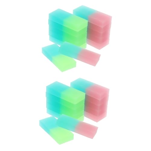 Lurrose 24 Stk Farbverlaufsradierer erasers for süße radiergummis lustige radiergummis Cartoon Radiergummis Mini Radiergummis Malradierer Gelee Radiergummi Niedlicher Radiergummi PVC von Lurrose