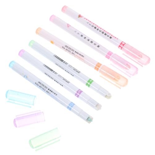 Lurrose 24 Stk Roller-textmarker Flair-stifte Feine Punktmarkierungen Schicke Marker Kindergel Stifte Gel Schreibwaren Textmarker Marker Textmarker Kleben Marker Für Leinwandfarbe Plastik von Lurrose