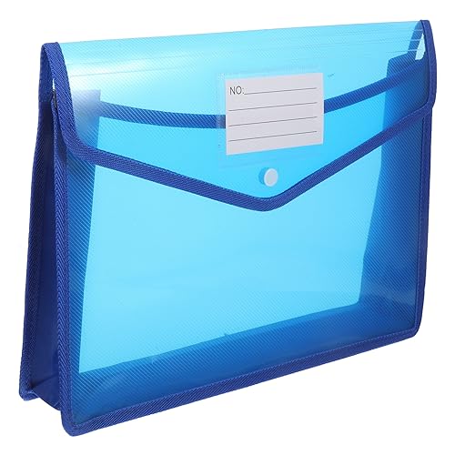 Lurrose 2st A4 Aktentasche Erweiterbarer Datei-organizer A4-dokumentenordner-organizer-tasche Dateiorganisator Kleiner Fächerordner Datei-wallet-ordner Dateiordner Aluminiumlegierung Blue von Lurrose