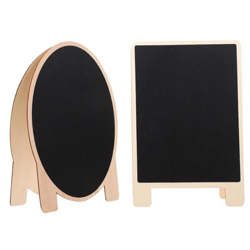 Lurrose 2st Kleine Tafel Kinder Malbretter Doppelseitige Tafelstaffelei Kinder Malen Staffelei Schreibtafel Beachten Memo-tafel Malstaffelei Für Kinder Mini-staffelei Black Hölzern von Lurrose