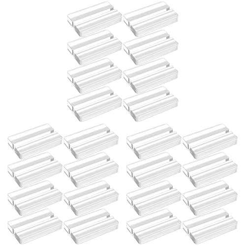 Lurrose 3 Sätze Acrylbasis Stand Tischnummern Hochzeit Kartenorganisator Mehrzweck-schilderständer Essenszeichen Anzeige Hochzeit Zeichen Platte Steht Handel Spitze Transparent 8 Stück * 3 von Lurrose