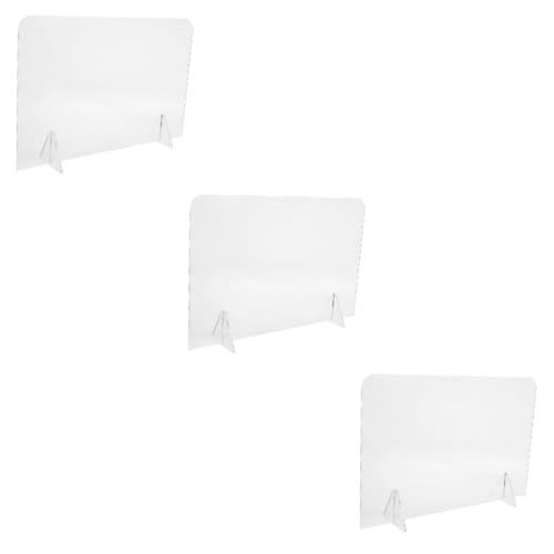 Lurrose 3 Sätze Desktop-notizblock Trockenlöschtafel Für Die Wand Büro-whiteboard Led-notiztafel Mit Farben Schwarze Whiteboard-stifte Whiteboard Mit Staffelei Großes Whiteboard Acryl von Lurrose