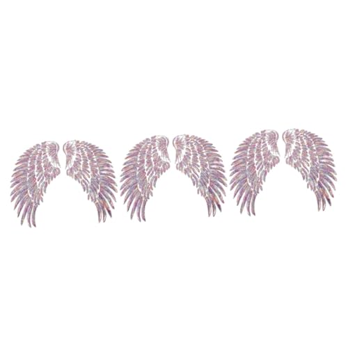 Lurrose 3 Sätze Flügel Bestickter Aufnäher Winkelflügel Silber Flecken Engelsflügel Kostüm Großer Erwachsener Feenflügel Stoff Engelsflügel Für Erwachsene Patch Party Stickgarn 2 Stück * 3 Lurrose 3 Sätze Flügel Bestickter Aufnäher Winkelflügel Silber Flecken Engelsflügel Kostüm Großer Erwachsener Feenflügel Stoff Engelsflügel Für Erwachsene Patch Party Stickgarn 2 Stück * 3 von Lurrose