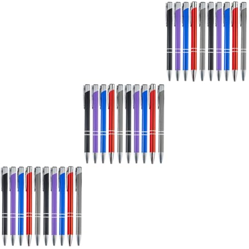 Lurrose 3 Sätze Gel Stift Markierungen Zum Ausmalen Farbstifte Punkt Stifte Lustige Stifte Tinte Kugelschreiber Druckstift Mädchen Schreibt Stifte Gelstift Für Mädchen Metall 10 Stück * 3 von Lurrose