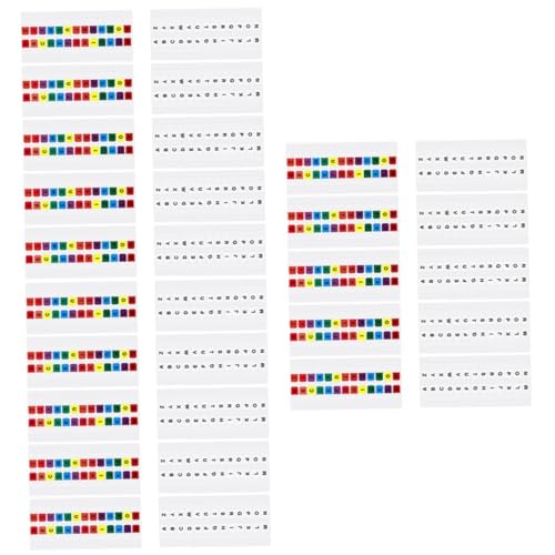 Lurrose 3 Sätze Index-label Buch Marker Sticky Notes Book Fluoreszierender Stift Farbige Tabs Merkzettel Klebestreifen Farbiges Seitenmarkierungsetikett Buchfahnen Das Haustier 10 Blatt*3 von Lurrose