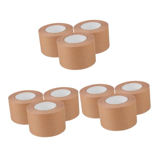 Lurrose 3 Sätze Klebeband Aus Kraftpapier Versandklebeband Kraft-washi-tape Braunes Papierband Kraftdichtband Markierungsband Dichtungsband Aus Papier Kraftband Light Brown 3 Rollen * 3 von Lurrose